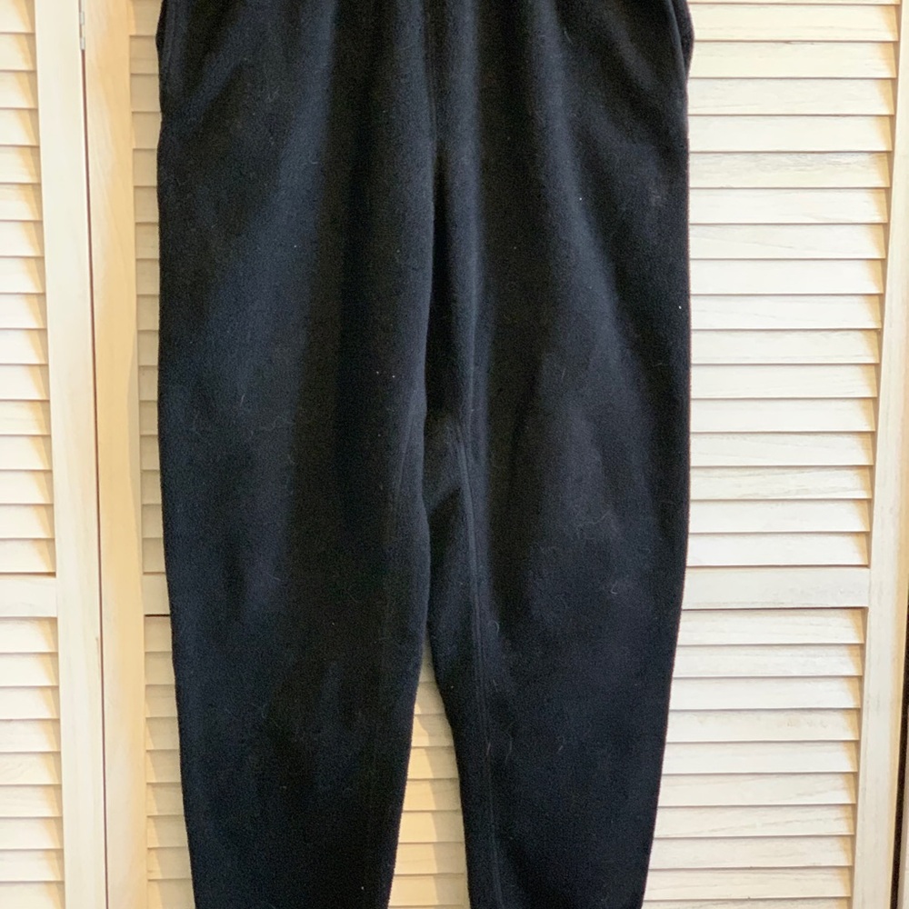 REI Men's Black Fleece Pants
